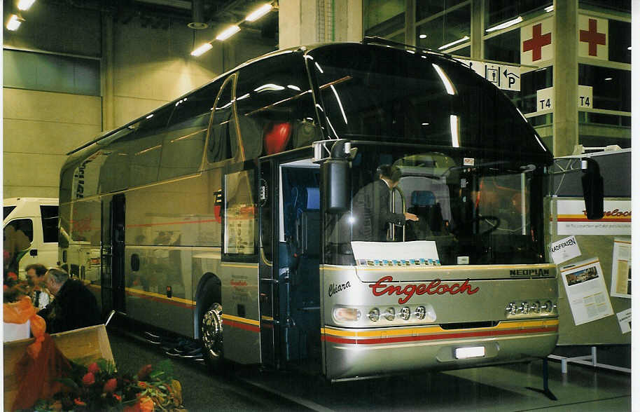 (065'131) - Engeloch, Riggisberg - BE 145'505 - Neoplan am 18. Januar 2004 in Bern, Ferienmesse