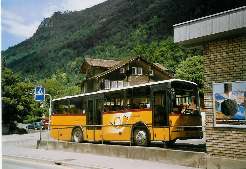 (069'434) - AAGU Altdorf - Nr. 36/UR 9040 - MAN/Lauber (ex Gasser, Isenthal) am 17. Juli 2004 in Altdorf, Garage