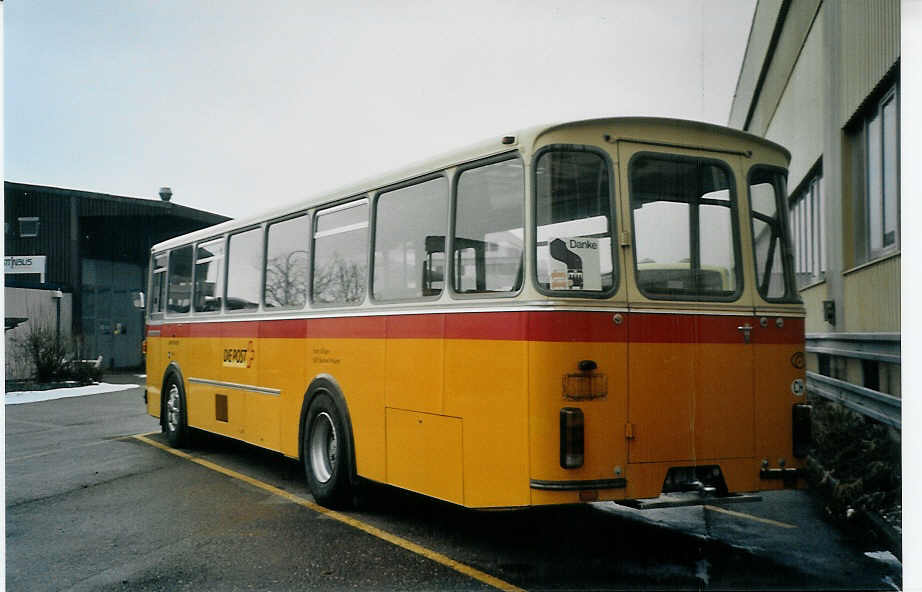 (075'408) - Villiger, Beinwil - FBW/Tscher am 5. Mrz 2005 in Biel, Rattinbus