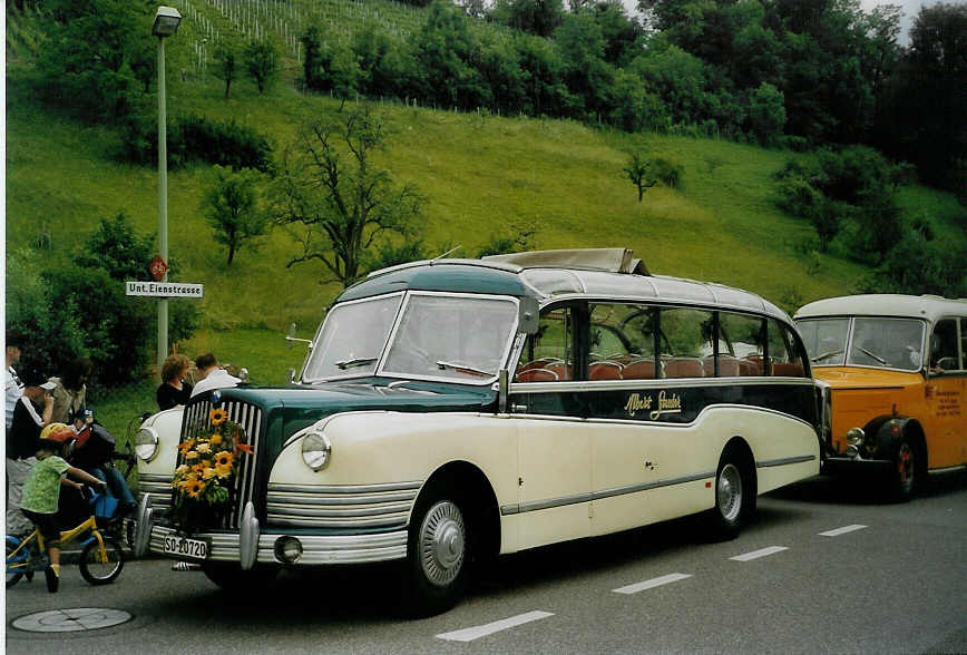 (077'217) - Studer, Nunningen - SO 20'720 - Saurer/FHS (ex Amstein, Willisau) am 5. Juni 2005 in Ziefen