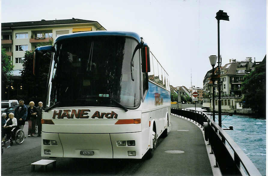 (078'217) - Hne, Arch - BE 416'307 - Bova am 6. Juli 2005 in Thun, Aareschleuse