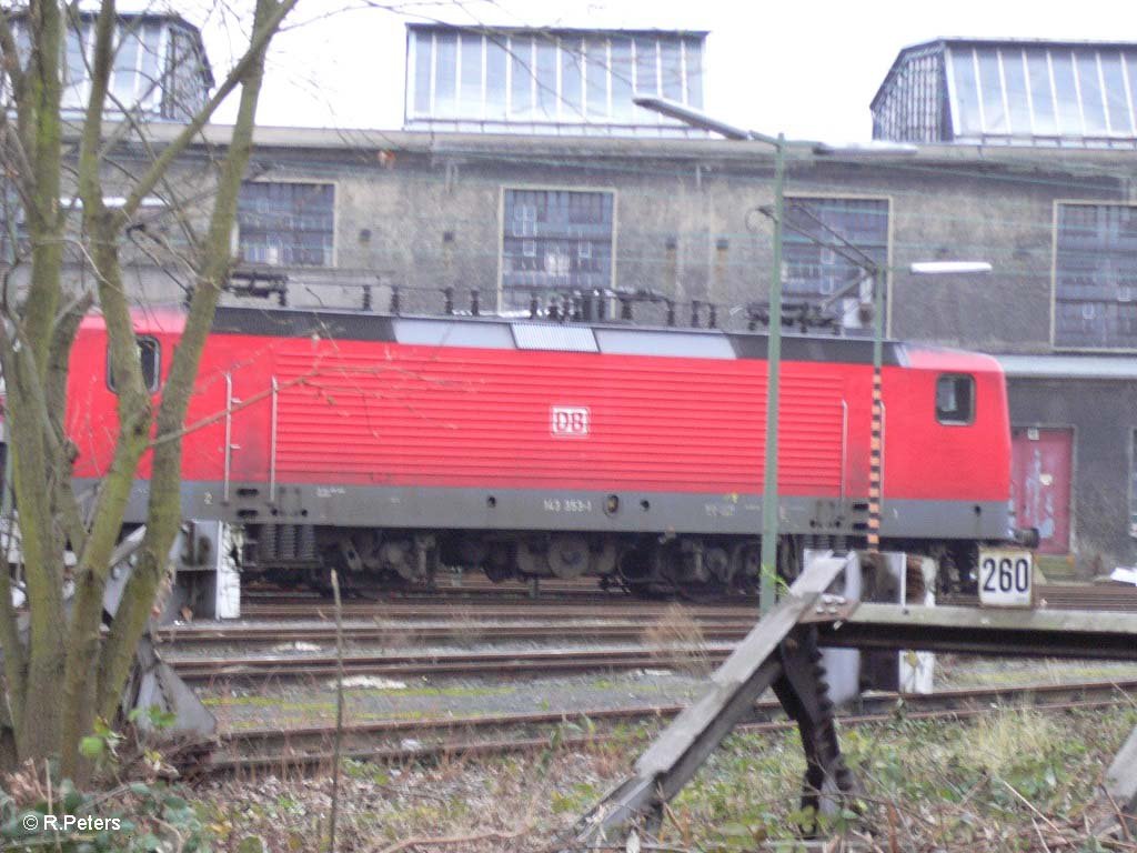 143 353-1 im BW D�sseldorf-Altstadt 06.01.06