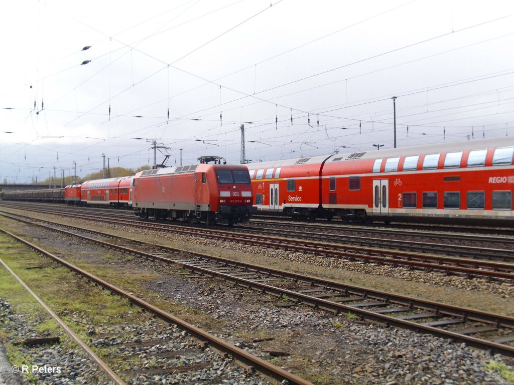 145 070-9 durchf�hrt Eisenh�ttenstadt 21.04.10