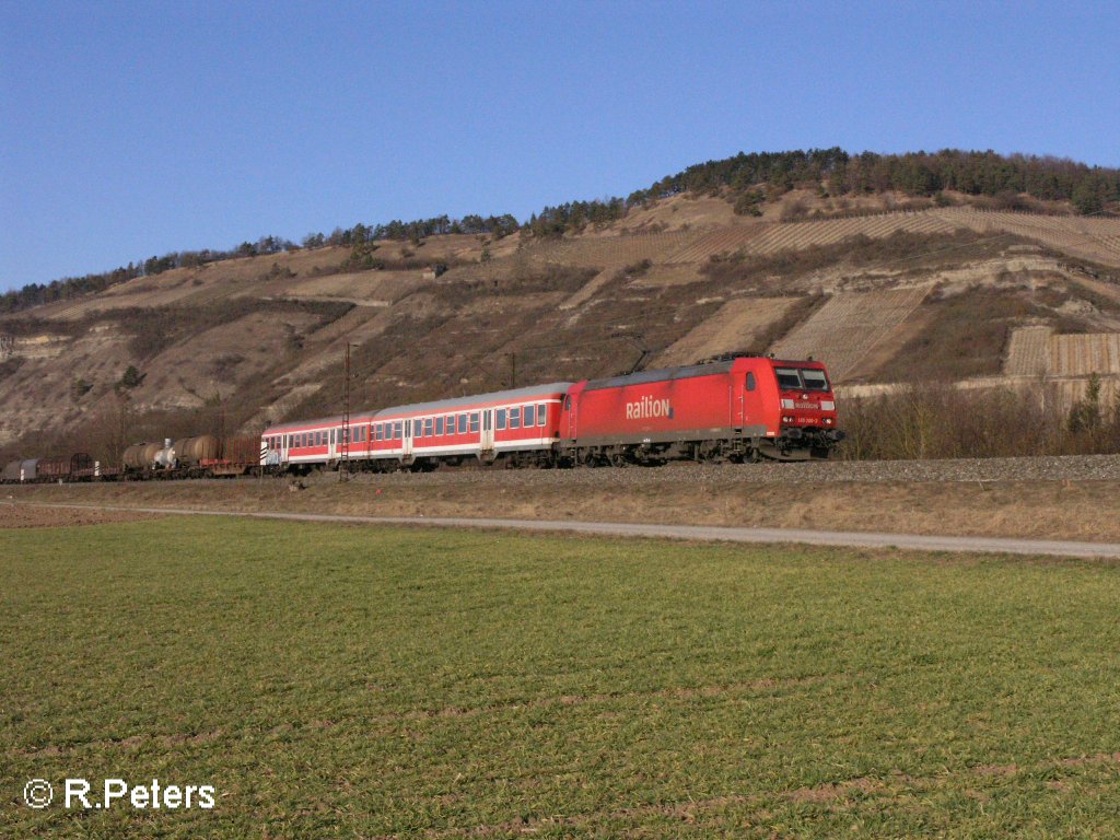 185 200-3 zieht ein Gex bei Th�ngersheim. 16.02.08