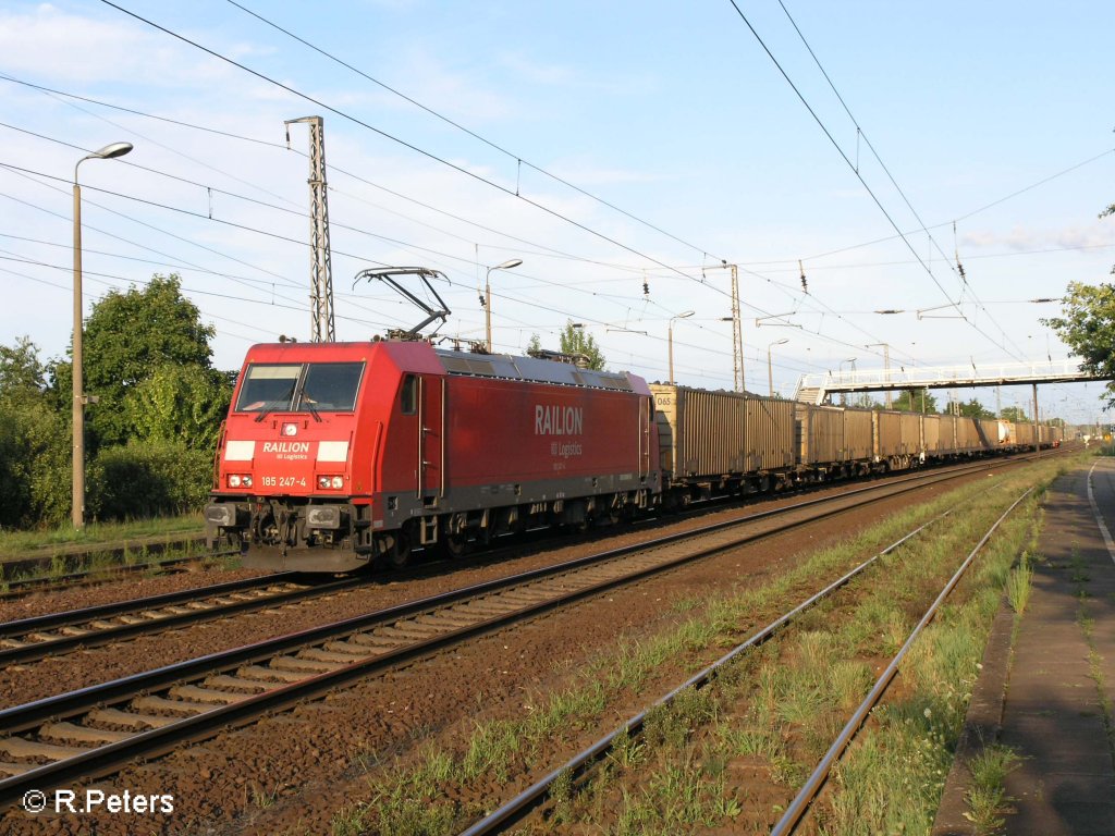 185 247-4 muss in Saarmund eine �berholung abwarten. 17.08.08