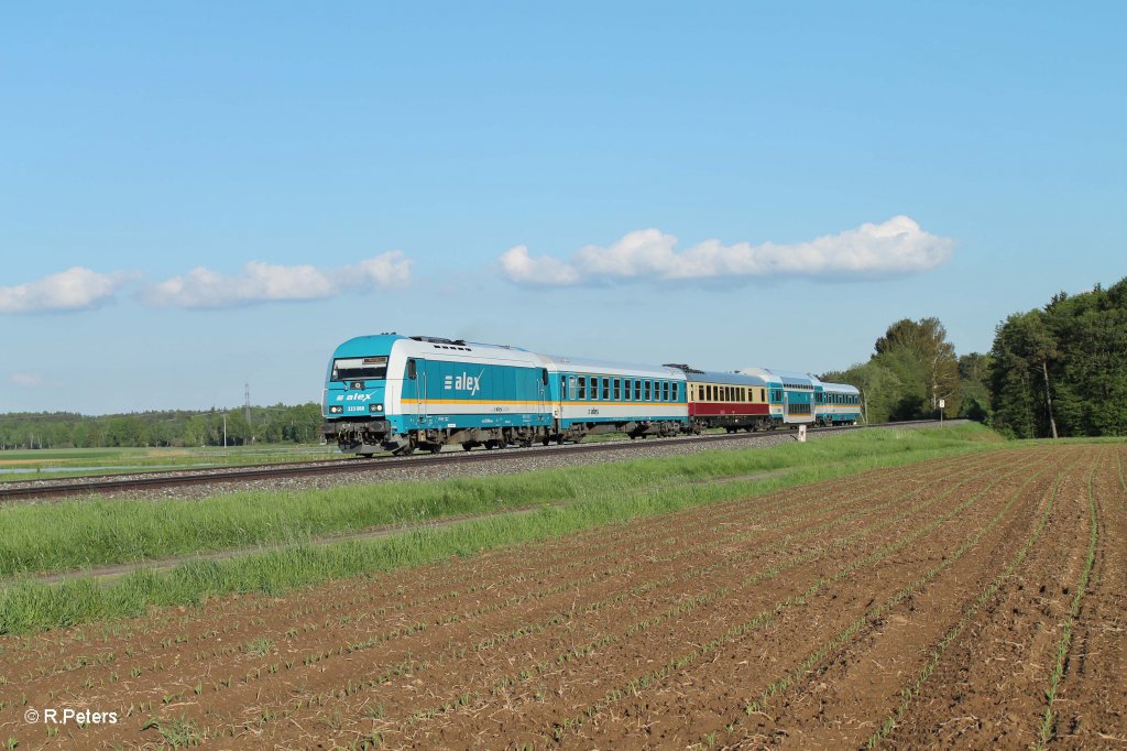 223 068 mit dem ALX84112 M�nchen - Hof bei Oberteich. 18.05.13