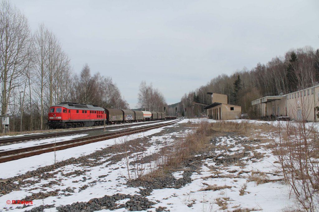 233 176-7 mit dem 45362 Cheb - N�rnberg in Arzberg. 17.03.13