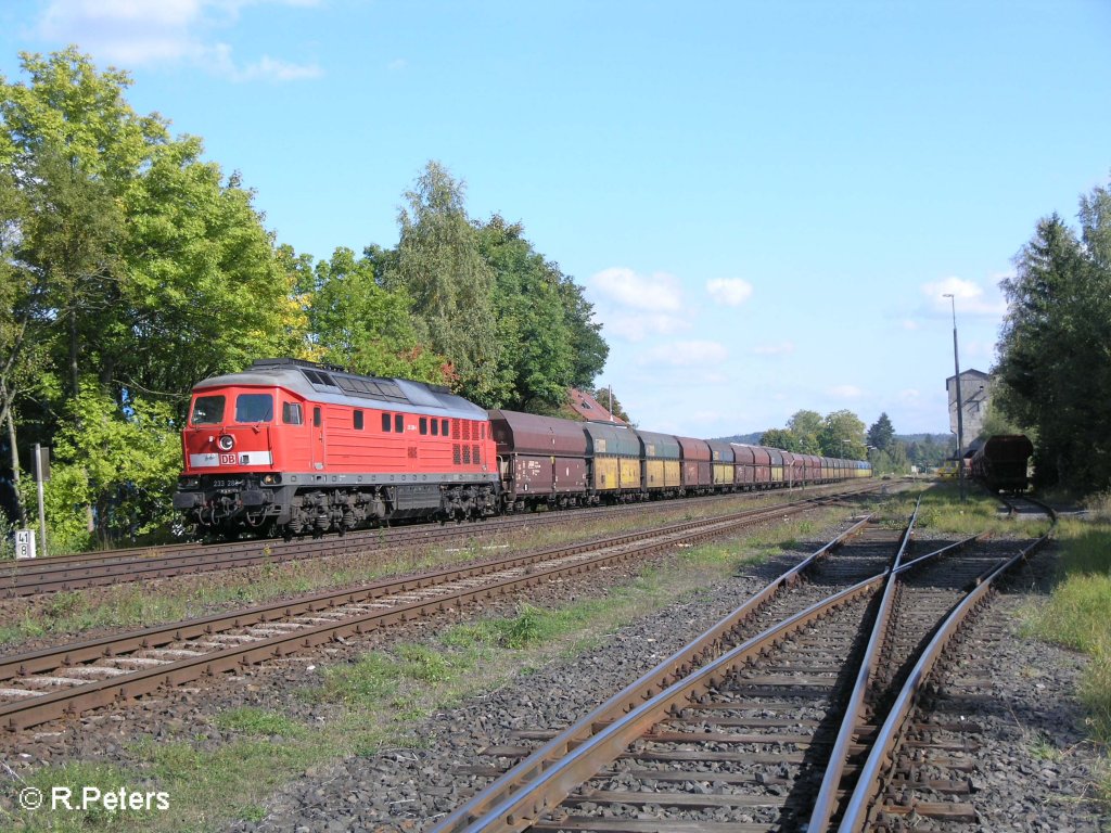 233 288-0 durchf�hrt Pechbrunn mit einer Polenkohle. 26.09.08