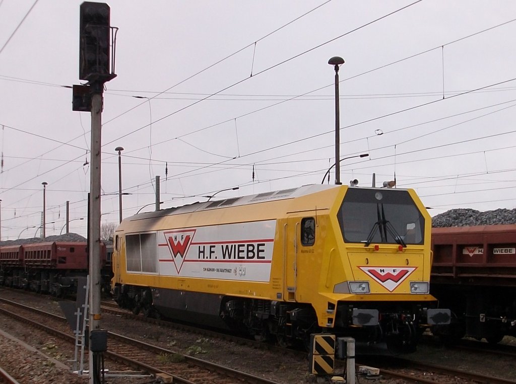 264 011 von H.F.Wiebe stand am 16.November 2010 immer noch in Bergen/R�gen.