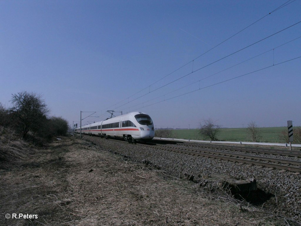 411 008-6  Berlin  als ICE1745 D�sseldorf HBF - Dresden HBF. 29.03.11