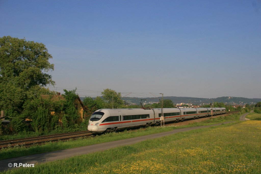411 061-5  Andernach  als ICE29 Frankfurt/Main - Wien bei P�lling. 13.05.11