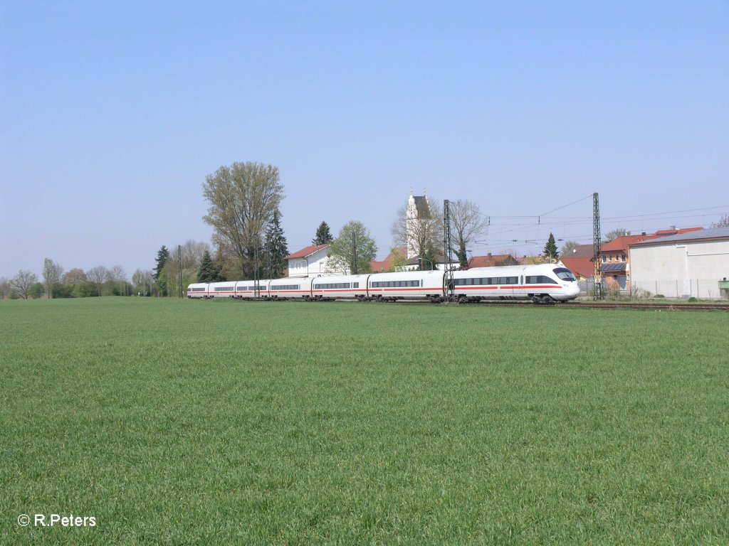 411 072-2 „Bamberg“ als ICE 28 Wien – Dortmund bei Moosham. 21.04.11

