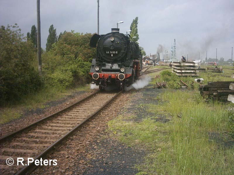 44 1486 bei den F�hrerstandsmitfahrten Mai 2006
