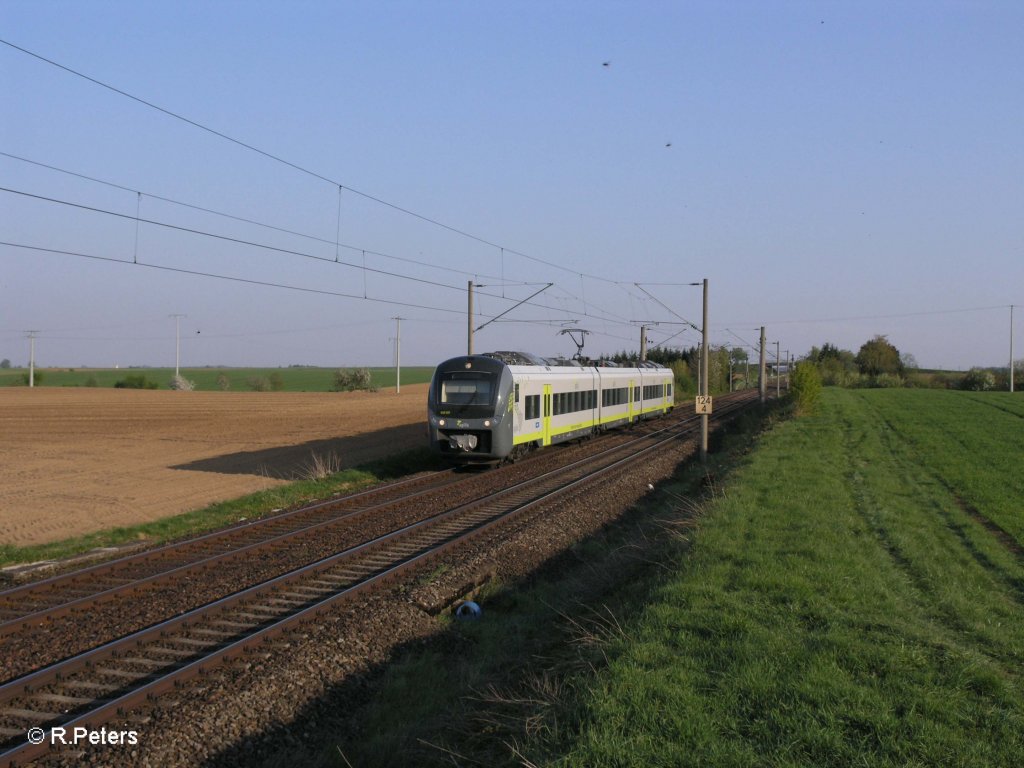 440 401 als AG84332 Landshut – Ingolstadt bei Altegolsheim. 21.04.11
