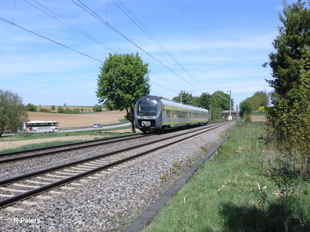 440 912 als AG84317 Ingolstadt - Landshut bei H�henberg. 07.05.11
