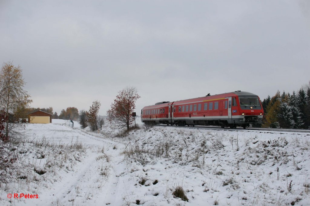 610 504-3 als RE 5282 Cheb - N�rnberg bei Waldershof. 28.10.12