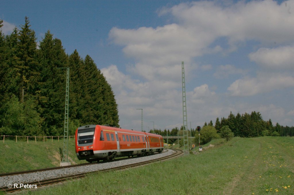 612 058 als RE N�rnberg bei F�hring. 05.05.11