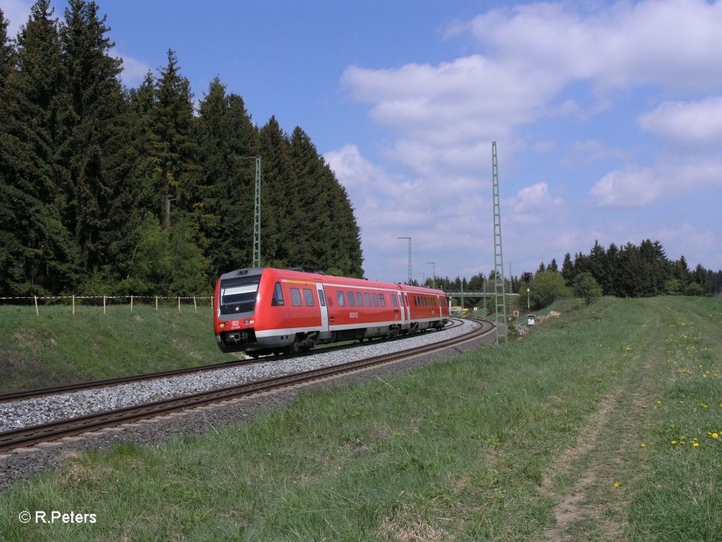 612 058 als RE N�rnberg bei F�hring. 05.05.11