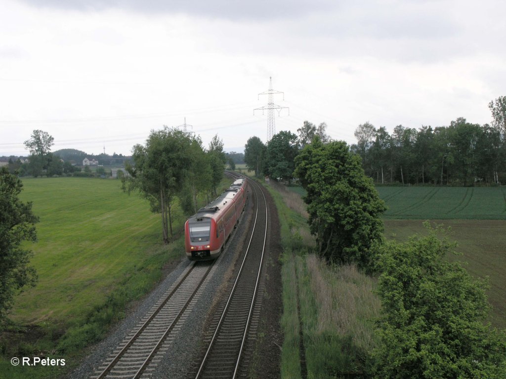 612 463-0 und 972 als Umleiter RE nach N�rnberg bei Richt. 26.05.10