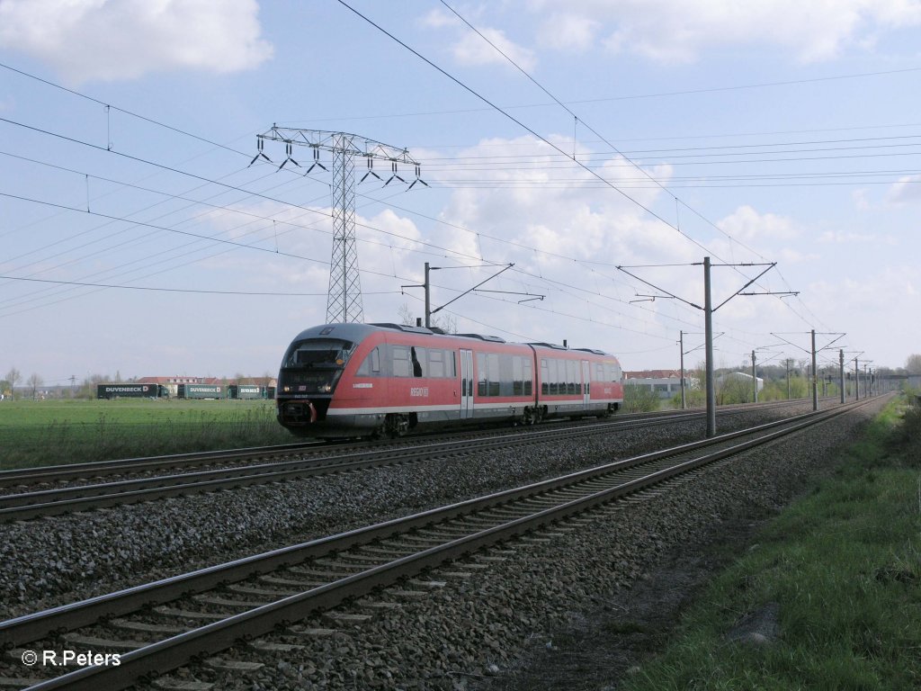 642 047-5 als RB26363 Mei�en – Leipzig HBF bei Borsdorf. 16.04.11
