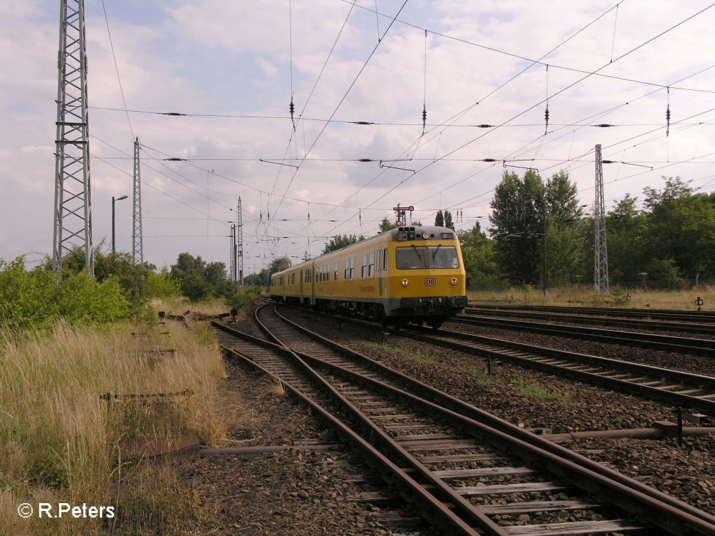 719 001-0 rollt langsam in Eisenh�ttenstadt ein. 18.07.08