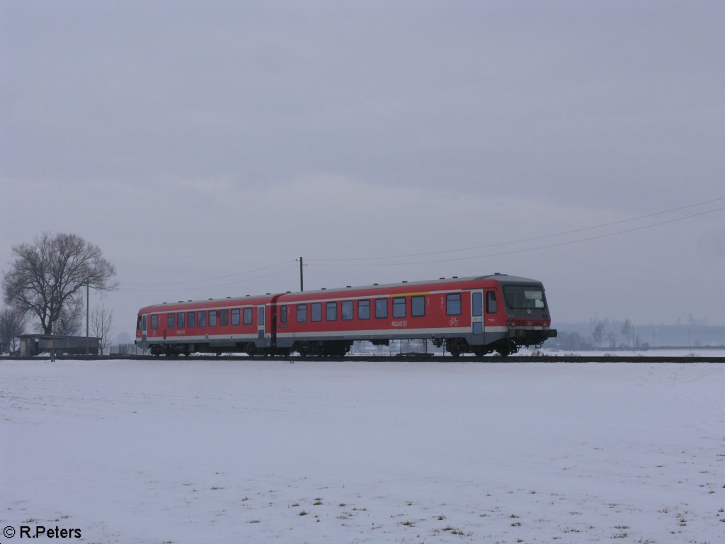 928 242 Nachschuss s�dlich bei Memmingen auf dem Weg nach Kempten. 19.02.10