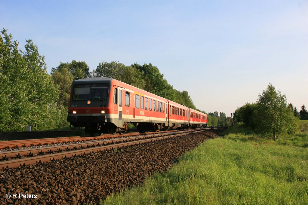 928 248 +628 418 als Ersatz RE 3698 nach Hof bei Sch�nfeld. 24.05.11