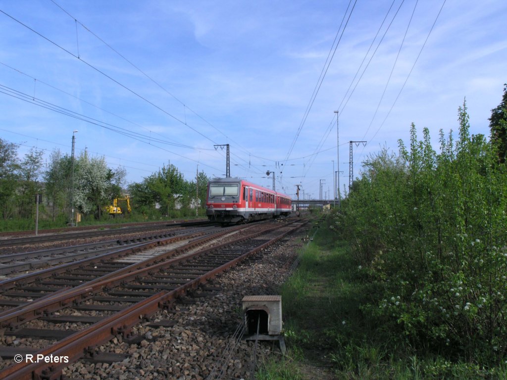 928 430 verl�sst Regensburg auf dem Weg nach Plattling. 29.04.10