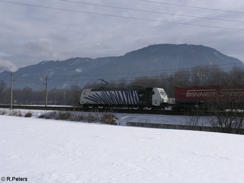 Am Schluss vom Winner h�ngt E186 662.