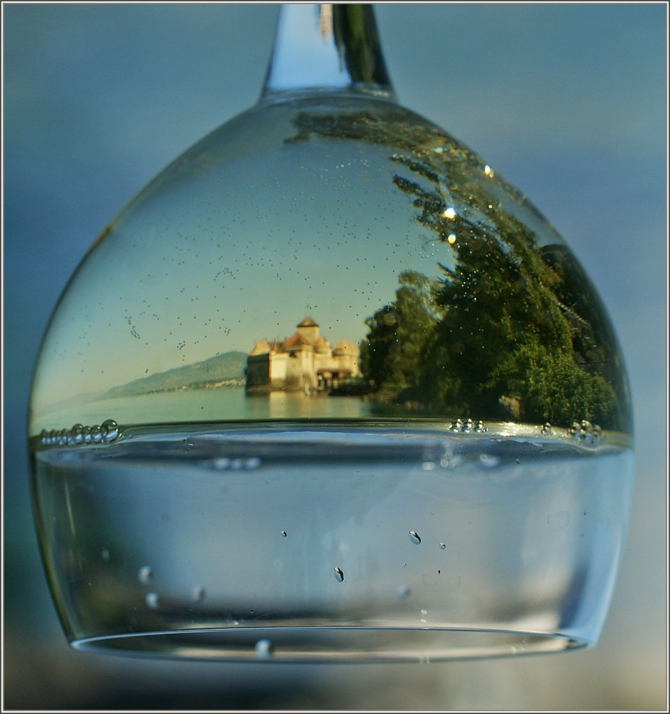 Das Ch�teau de Chillon einmal anders gesehen.
(05.07.2011)