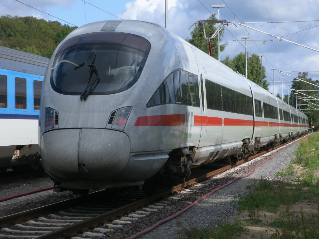 Die Nacht,vom 24.auf dem 25.Juni 2011,verbrachte ICE 4011 090/590 in Binz.