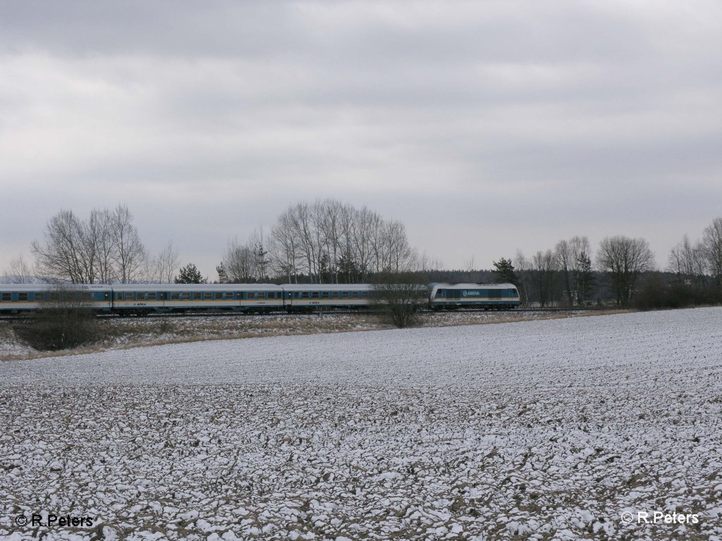 Ein Alex zieht bei Sch�nfeld vorbei in Richtung S�den.
