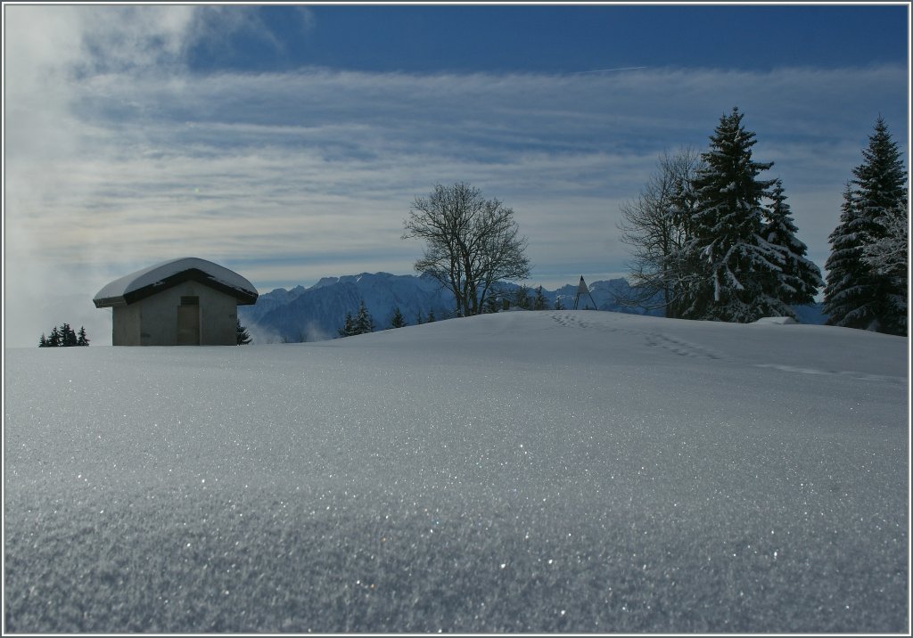 Entspannende Ruhe auf dem Les Pleiades...
19. Dezember 2012