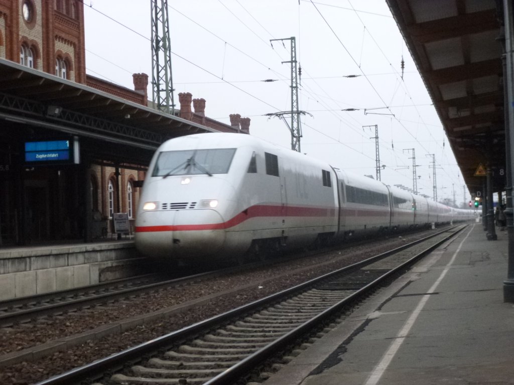 ICE2 Umleiter. hier in Stendal.