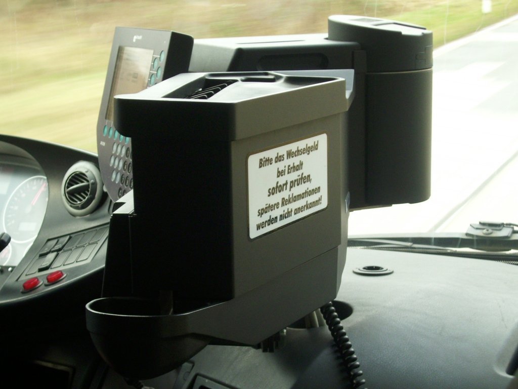 Kasse der RPNV in Bergen.

