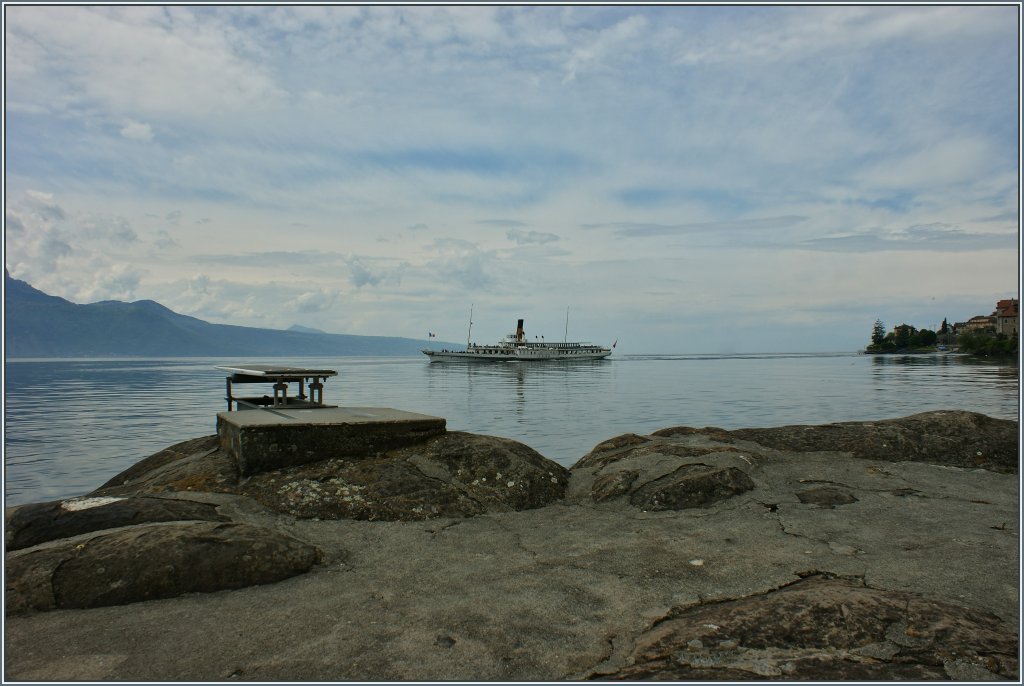 La Suisse auf grosser Fahrt, bei St.Saphorin.
(28.05.2013)