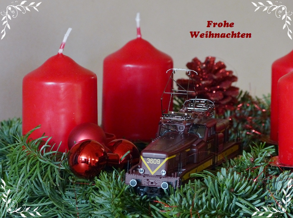 Liebe Weihnachtsgr��e aus Luxemburg. 