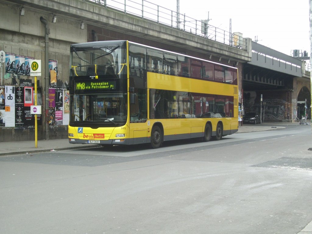 MAN Lion's City DD der BVG in Berlin.

