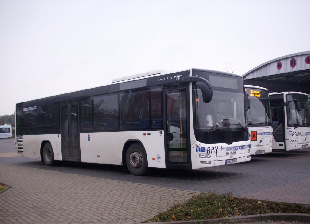 MAN Lion's City der RPNV in Bergen. 

