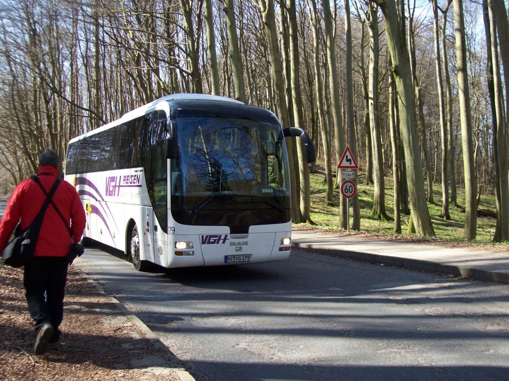 MAN Lion's Coach aus Deutschland am Knigsstuhl.