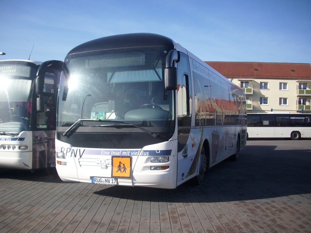 MAN Lion's Regio der RPNV in Bergen.

