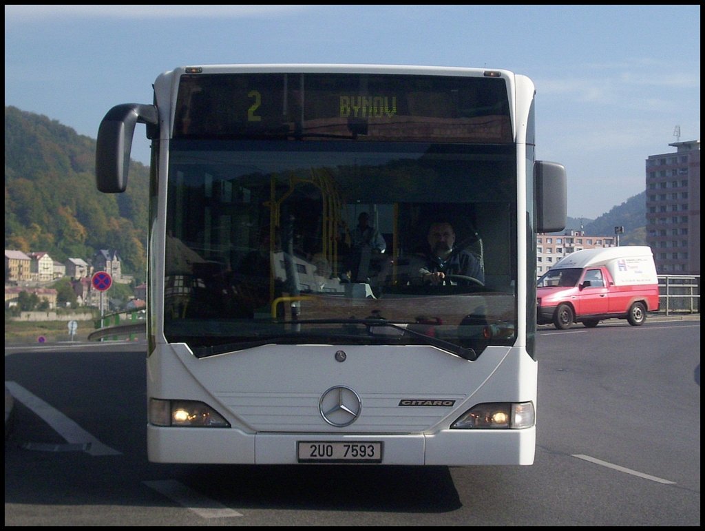 Mercedes Citaro I von Dopravni podnik mesta Decina a.s. in Dĕč�n.