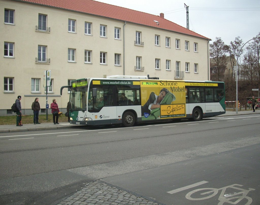 Mercedes Citaro I der ViP in Babelsberg.