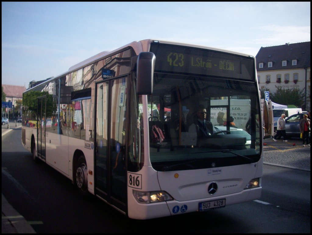 Mercedes Citaro II von Dopravni podnik mesta Decina a.s. in Dĕčn.