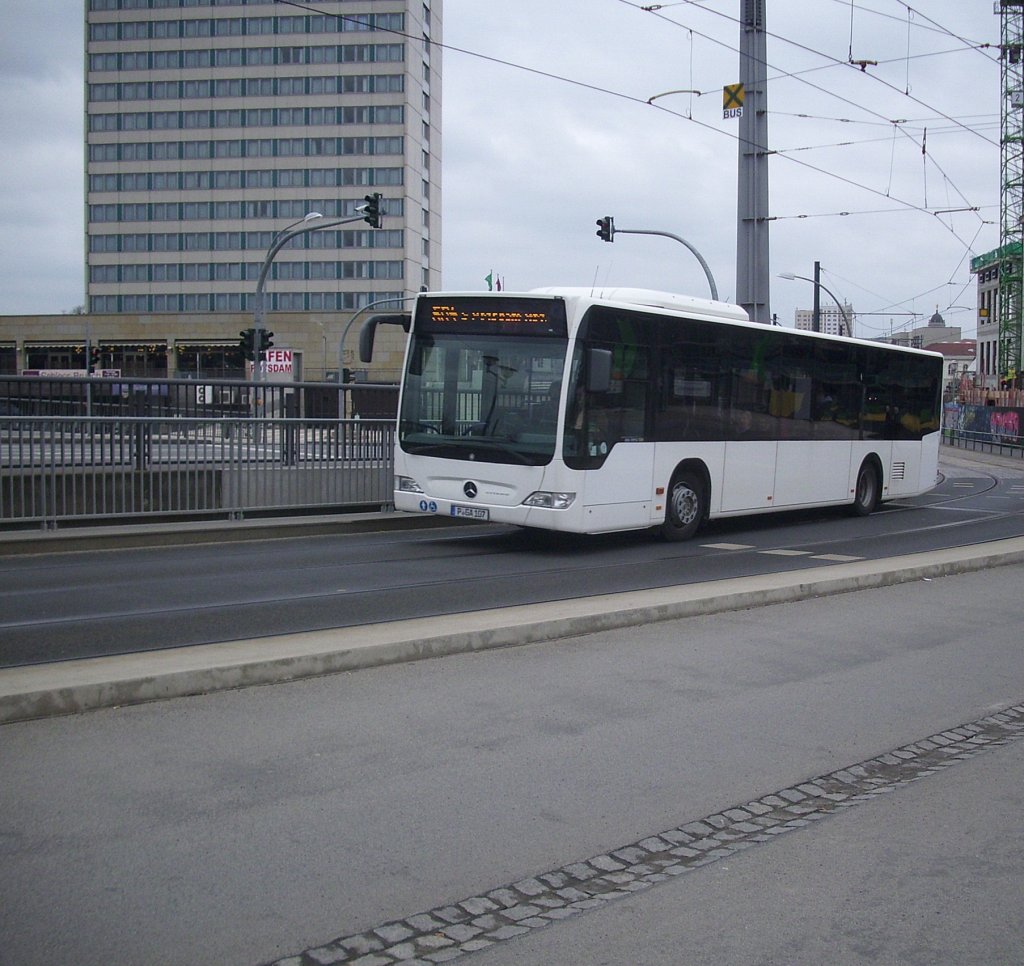 Mercedes Citaro II der Güntger Anger GmbH in Potsdam.