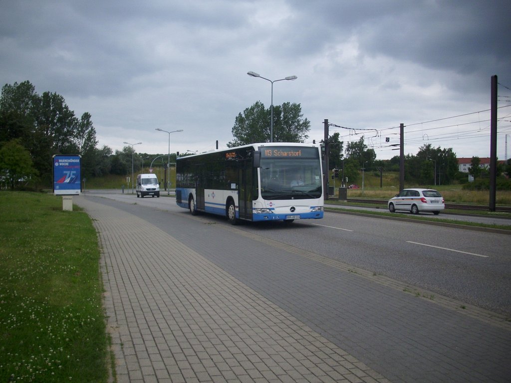 Mercedes Citaro II der Kstenbus in Rostock. 

