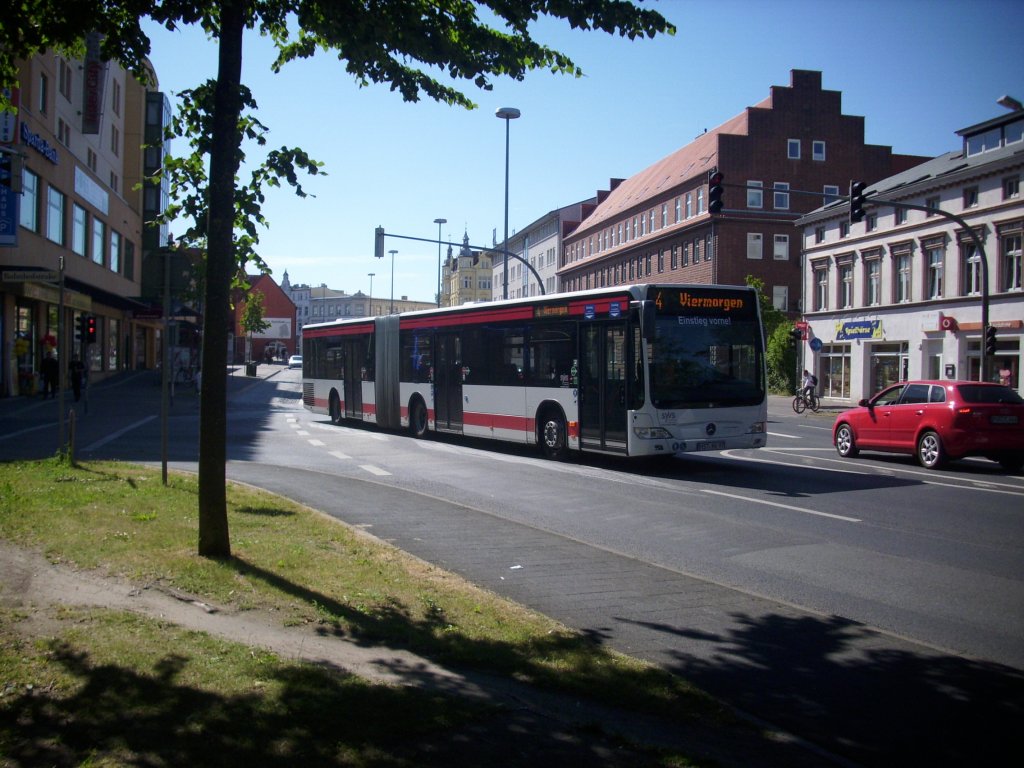 Mercedes Citaro II der Stadtwerke Stralsund (SWS) in Stralsund. 

