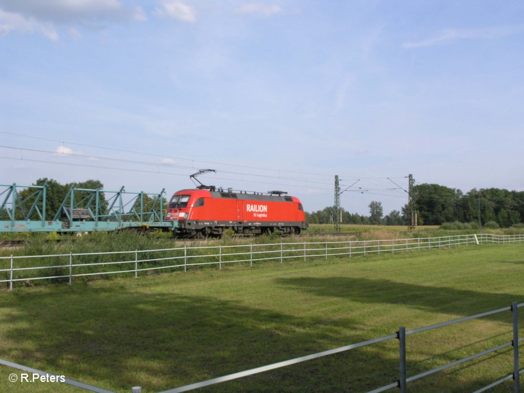 Nachschuss von 182 025 bei Schwarzenw�hr. 08.08.09