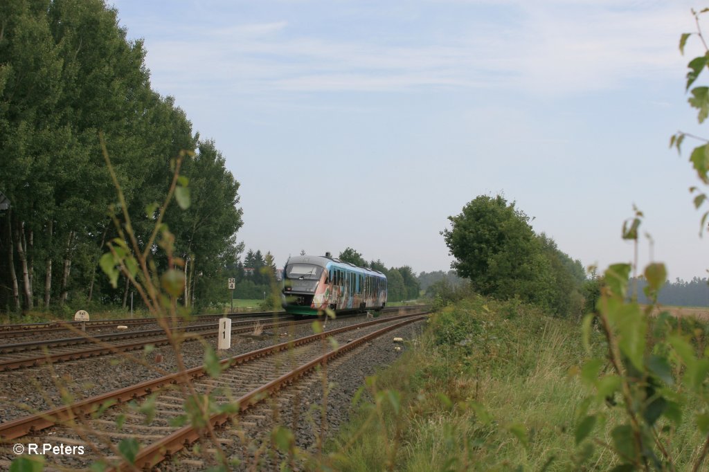 Nachschuss der VBG81110 nach Hof bei Sch�nfeld. 02.09.11