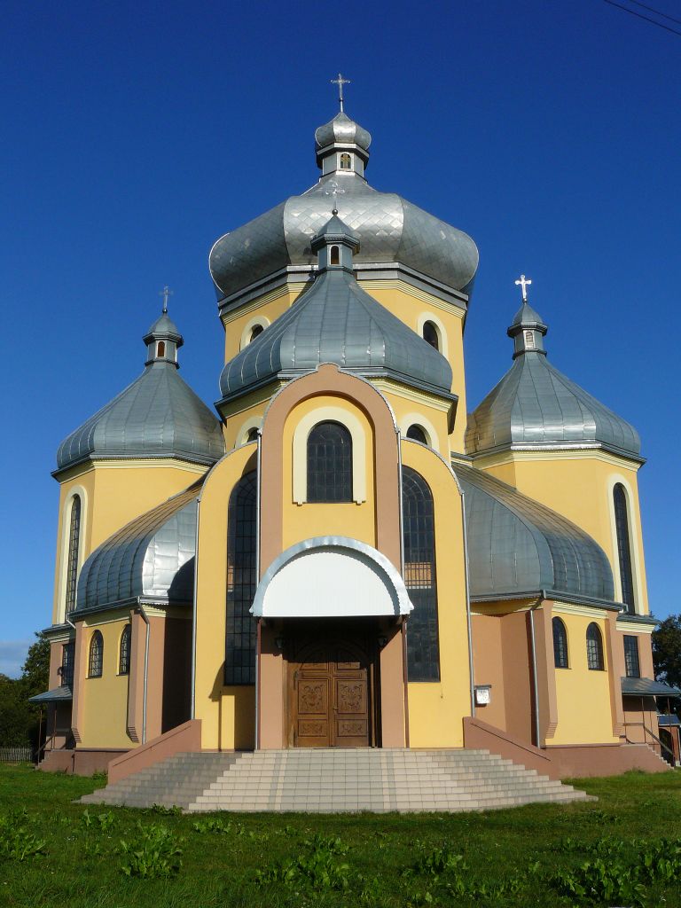 Neue Kirche Lavrykiv, Ukraine 15-09-2007.